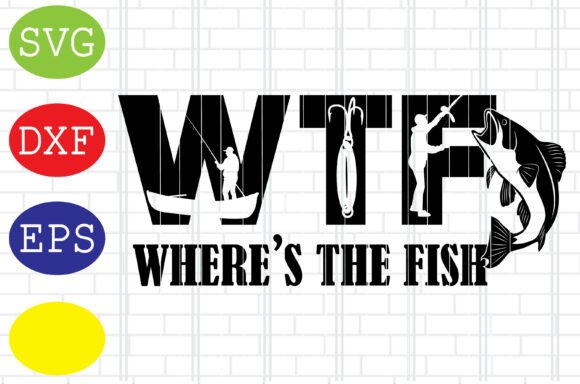 Download Where's the Fish Svg, Bass Fishing Svg - Fishing Collection