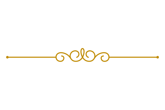 Download Curved Line Golden Boarder. Swirl Fancy - Curved line Collection