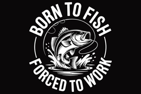 Download Fishing SVG- Bass Fish Quotes | Black &amp; - Fishing Collection
