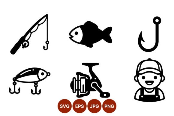 Download Fishing Rod Fish Hook Lure Reel Happy - Fishing Collection