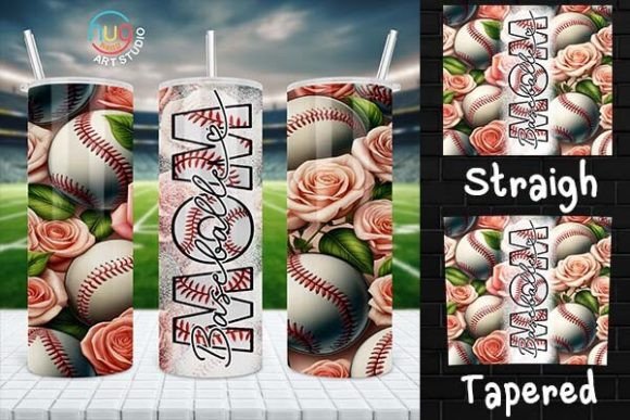 Download Baseball Mom Floral Tumbler,Gift for Mom - Floral Collection