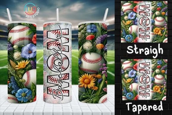 Download Baseball Mom Floral Tumbler,Gift for Mom - Floral Collection