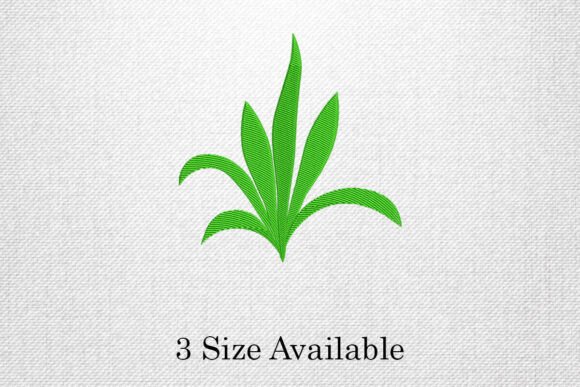 Download Green Leaf Minimal Plant Embroidery Desi - Minimal Collection
