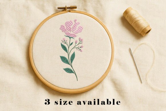 Download Floral Wildflower Embroidery Design - Floral Collection