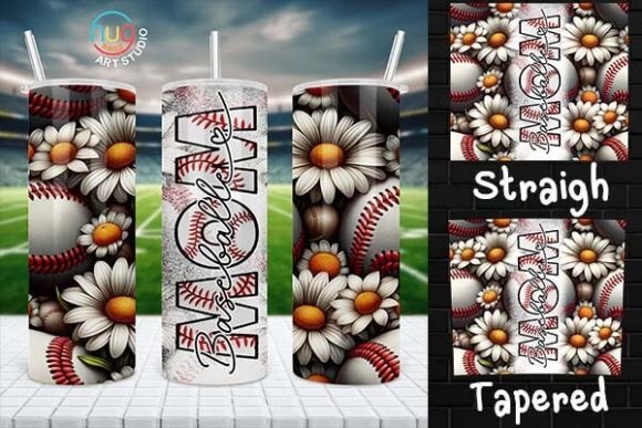 Download Baseball Mom Floral Tumbler,Gift for Mom - Floral Collection